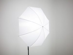 Paraguas difusor para bombilla